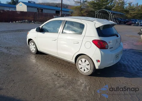 2014 Mitsubishi Mirage De from USA, damaged, VIN ML32A3HJ1EH023545
